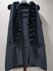定価約4万✨CABaN コットンカシミヤミックスワッフル モックネック 