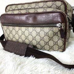 グッチ GUCCI ショルダーバッグ 114531 ブラウン レディース メンズ 