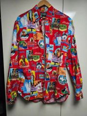 激レア 90s RALPH LAUREN ラルフローレン ロデオ柄 総柄 シャツ - メルカリ
