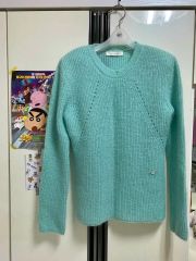 NKNIT オリーブグリーン ハートパッチ トレーナー - メルカリ