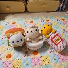2003年食玩San-xにゃんにゃんにゃんこ倶楽部　未使用品　空箱付き４個 2003年食玩San-xにゃんにゃんにゃんこ倶楽部 未使用品 空箱付き4個