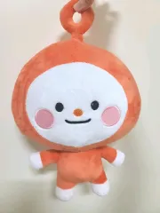 ポップアップ ぬいぐるみ オレンジ色 (新品)