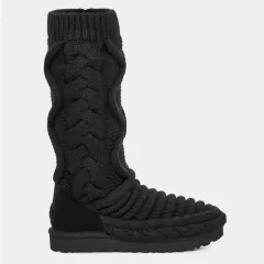 UGG アグ ニット ロング ブーツ ブラック/アメリカ 正規品 アグ/新品