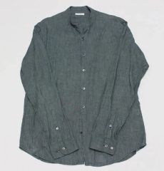 sans limite グレンチェックリネンシャツ 長袖 - メルカリ