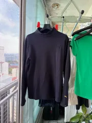プーマ メンズ モックネック ハイネック 長袖 ニットTシャツのサムネイル