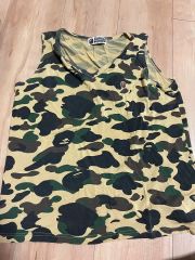 新品⭐️A Bathing Ape カモフラージュ タンクトップ XS - メルカリ