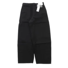 ユニクロ UNIQLO タグ付き 25AW カーブパンツ ワイド デニムパンツ ジーンズ 26 黒 ブラック /MG