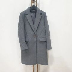 cinoh チノ ブラック ウールロングコート 今期 - メルカリ