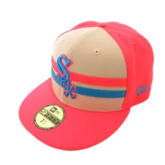 ニューエラ NEW ERA Chicago White Sox 2024 MLB All-Star Game 59FIFTY Fitted Hat キャップ 帽子 ロゴ 刺繍 7 4/3 ピンク /FF