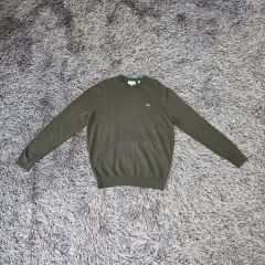 LACOSTE ラコステ ストライプニットセーター ニット greeny - メルカリ