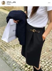 2060◇RALPH LAUREN リネン アシンメトリー ロングスカート - メルカリ