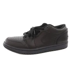 ナイキ NIKE Air Jordan 1 Low Triple Black スニーカー シューズ ローカット 26.5 黒 ブラック 553558-093 /FF