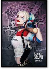 ウォールアート ハーレイクイン スーサイドスクワッド - メルカリ