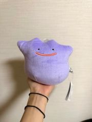 ポケモン センター メタモン 美品 ぬいぐるみ パスケース 限定 レア