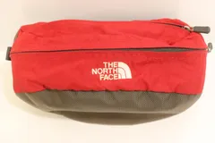 【中古】 THE NORTH FACE メンズウエストポーチ -- SC SWEEP ウエスト バッグ THE NORTH FACE -- 赤 レッド ロゴ