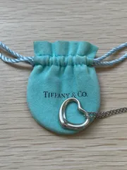Tiffany　(ティファニー）オープンハートネックレス