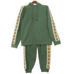 GUCCI ジャジーセットアップ　上下 新品】adidas×GUCCI セットアップ ジャージ上下 花柄 アディダス