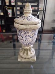 花瓶⭐ドマン手書き⭐花柄高さ34cm - メルカリ