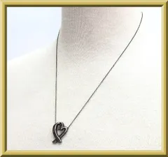 Tiffany & Co. ティファニー Paloma Picasso パロマ・ピカソ ラビング ハート ペンダント ネックレス SILVER シルバー 925 ブランド ネックレス レディースアクセサリー シルバーアクセサリー ファッション小物 正規品　A6