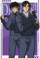 【C6-17 萩原研二＆松田陣平 (キャラクターカード)】イタジャガ 名探偵コナン vol.6