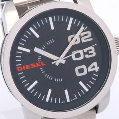 DIESEL diesel dz-1805 腕時計 ホワイト 電池切れ - メルカリ
