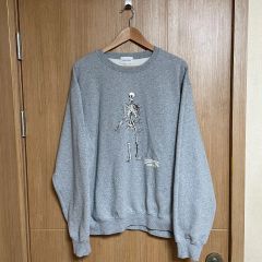 90s チャールズディケンズ 文学 グラフィック スウェット XL 両面 