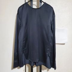 ADEAM】23商品 ボートネックブラウス 2 ブラック トップス レディース 