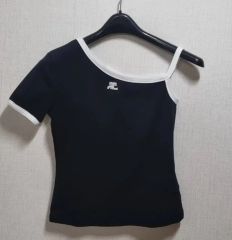 o*u様 【確実正規品】courrege アシンメトリー トップス - メルカリ