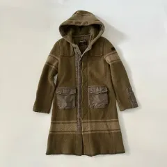 HYSTERIC GLAMOUR(ヒステリックグラマー) フード ウール コート