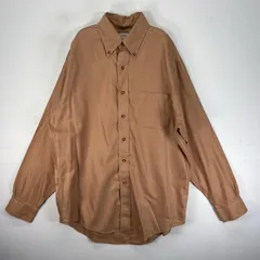古着 ブルックスブラザーズ Brooks Brothers ヘリンボーン 長袖シャツ ボタンダウン M  ブラウン系 メンズのサムネイル