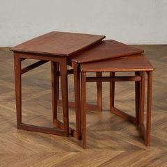 ヴィンテージ 60年代スウェーデン製 メープル材 ネストテーブル