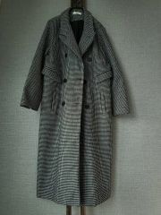 20071✨️コムデギャルソン ベルト付き ギンガムチェック トレンチ