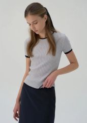 AURALEE 25AW ストライプ Tシャツ 0サイズ - メルカリ