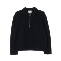 90s agnes b. homme 仏製 ハーフジップ ドライバーズ ニット - メルカリ