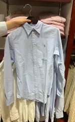 ポロ ラルフローレン シャツ スカイブルー オックスフォード スリムフィット