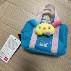 LOWRYSFARM ウサハナ ぬいキーホルダー メッシュポーチ ポーチ付エコバ