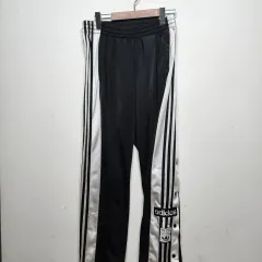 アディダス ADIDAS アディブレーク トレーナー パンツ ズボン ブラック S