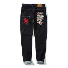UNKNOWN × Ed Hardy/エドハーディー コラボ ストレートデニム - メルカリ
