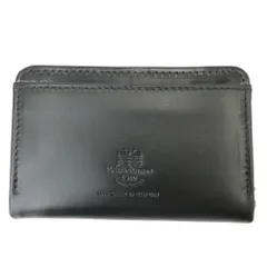 WHITE HOUSE COX ホワイトハウスコックス S1941 ラウンドジップ コインケース ブラック系【中古】のサムネイル