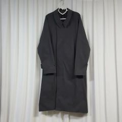 デッドストック ブルガリア軍 ウールロングコート ホスピタルコート