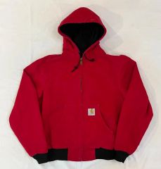 L Carhartt アクティブジャケット レッド 希少カラー vintage - メルカリ