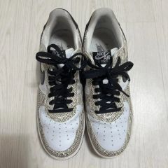 NIKE エアフォース1 28cm 白蛇 スネーク柄 2006年 - メルカリ