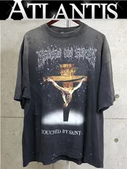 SAINT MICHAEL 銀座店 セント マイケル 26SS SS T-SHIRT / JESUS Tシャツ 半袖 メンズ size:XXL 黒系 103191のサムネイル
