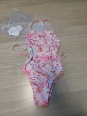未使用タグ付 Leona surf vintage ワンピース水着 レオナサーフ - メルカリ