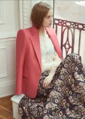 極美品　12万　完売品　ドゥロワー　アブストラクトプリントシルクプリーツスカート 極美品 12万 完売品 ドゥロワー アブストラクトプリントシルクプリーツ