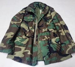 米軍実物】1998年製 BDUジャケット＆パンツ ウッドランド L-R 極美品 