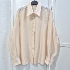 ROBE コットン100% 半袖シャツ カーキ サイズ38 - メルカリ