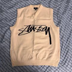 Stussy ニットベスト Mサイズ - メルカリ