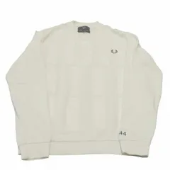 MADE THOUGHTフレッドペリー FRED PERRY MADE THOUGHT コラボ クルーネックスウェットトレーナー トップス 綿・コットン メンズ