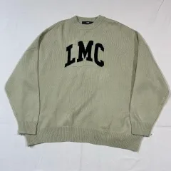 L) LMC ロゴ ニット セーター カーキのサムネイル
